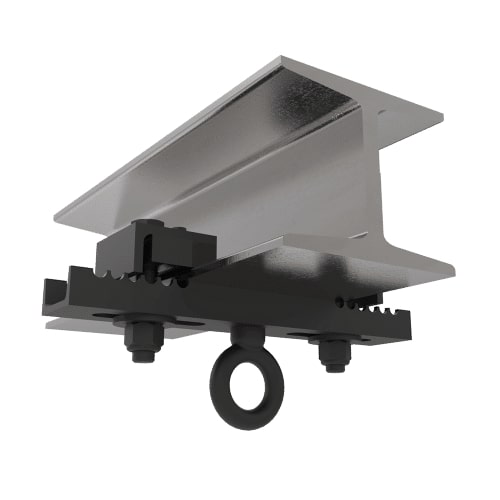 3 to 8 inch Single Hang Point Beam Clamp