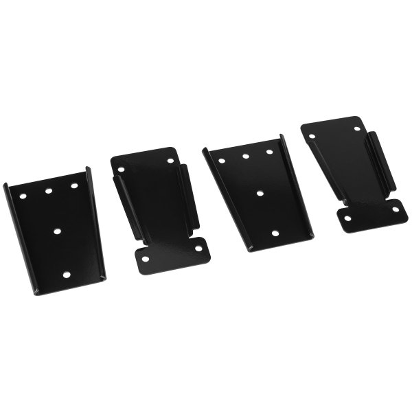 CBT Flush-Mount Wall Brackets, Black