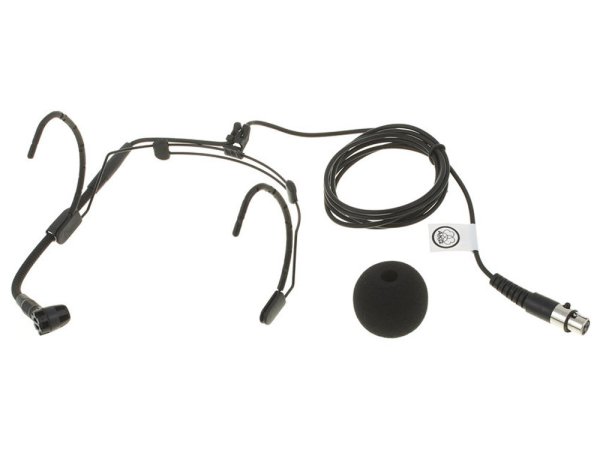 Professional Head-Worn Condenser Microphone With Standard Xlr Connector
