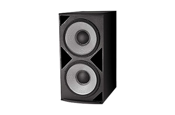 High-Power Dual 18" 2400W Subwoofer, Black
