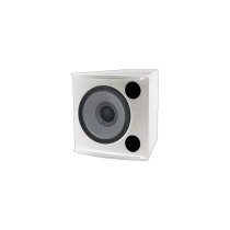 15″ High Power Single Low Frequency Loudspeaker, White
