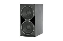 Ultra Long Excursion High Power Dual 18" Subwoofer, Black