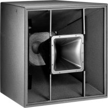 Extreme Weather Protection 15" Horn-Loaded Full-Range Loudspeaker System, Black