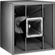 15" Horn-Loaded Full-Range Loudspeaker System, Black