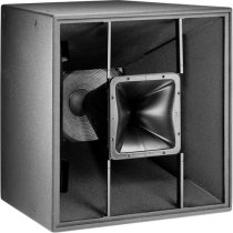 Extreme Weather Protection 15" Horn-Loaded Full-Range Loudspeaker System, Black