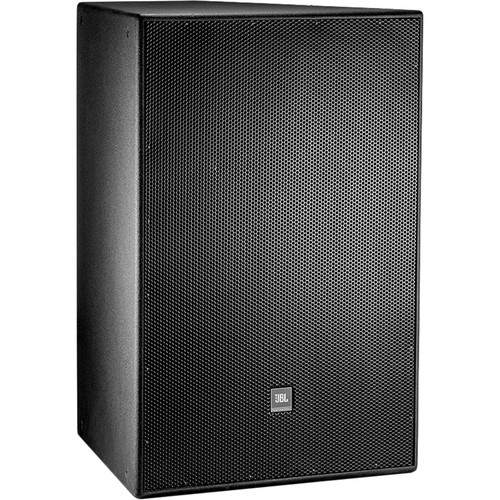 Weather Resistant Passive / Tri-Amp Three-Way Full-Range Loudspeaker, Black