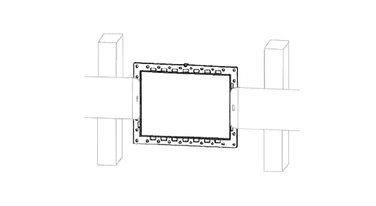 Rough-in Wall Bracket For Control 126W