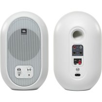 Compact Desktop Reference Monitors With Bluetooth, White