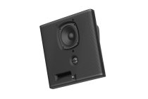 4" Sleek Low-Profile On-Wall Loudspeaker, Black (Each)