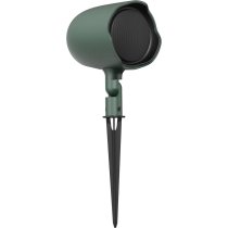 120W 3″ Ground-Stake Landscape Loudspeaker, Hunter Green (Single)