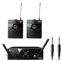 Wms40 Mini Dual Instrumental Wireless System Set (Bands: US25 B & D)