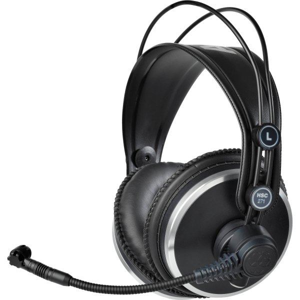 Professional Over-Ear Headset With Condenser Microphone