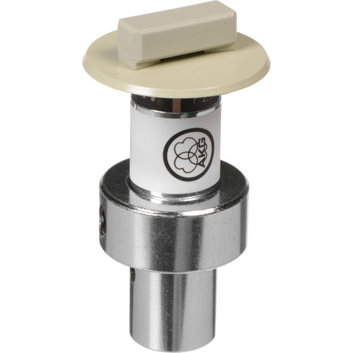 Hemispherical Flush-Mount Boundary Layer Microphone, White