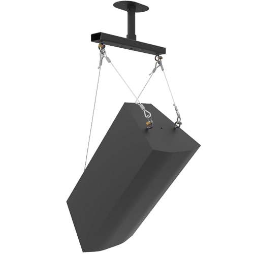 100lb Indoor Ceiling Mount, Black