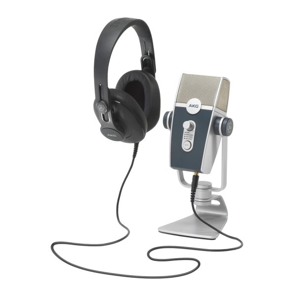 Podcaster Essentials Lyra USB Microphone And K371 Headphones