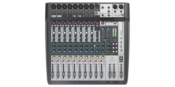 12-Input Multi-Track Mixer With Effects 