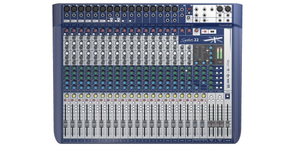 22-Channel Compact Analogue Mixer
