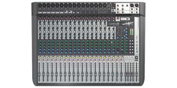 High-Performance 22-Input Small Format Analog Mixer
