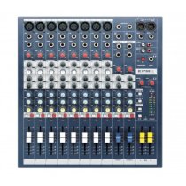 8 Mono + 2 Stereo Audio Console