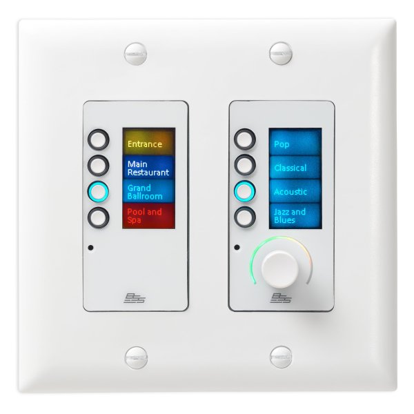 Ethernet Controller With 8 Buttons And Volume Control, White