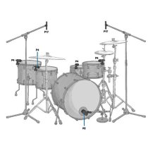 Drum Set Session I High-Performance Drum Microphone Set