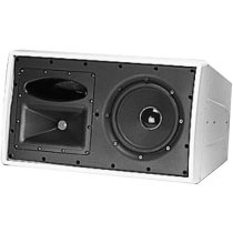 8" 2-Way Indoor/Outdoor Monitor Speaker, White, Single