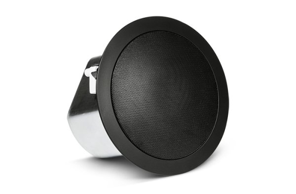 Compact Ceiling Loudspeaker, Black (Priced Each, Sold In Pairs)