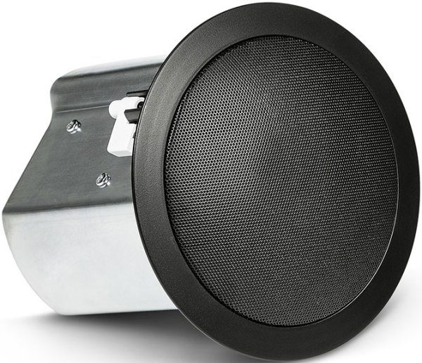 8" 2-Way Coaxial Ceiling Speaker, Black (Priced Each, Sold In Pairs)