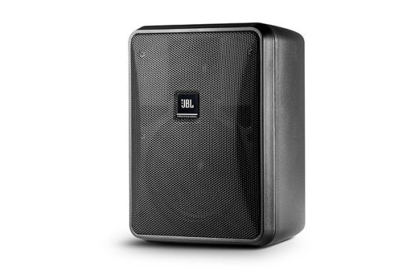 Compact Indoor / Outdoor Background / Foreground Speaker, Black (Priced Each, Sold In Pairs)
