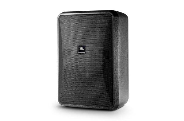 8" 2-Way Surface-Mount Speaker, Black (Priced Each, Sold In Pairs)