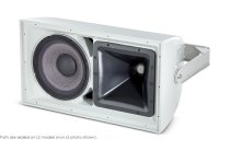 High Power 2-Way All-Weather Loudspeaker With 12" Lf And Rotatable Horn, Black
