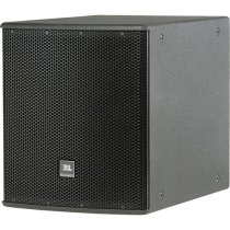 15″ Front-Firing Subwoofer, Black