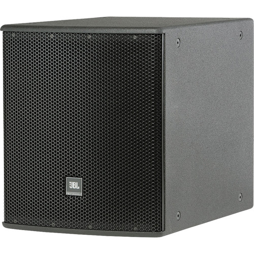 15" Front-Firing Subwoofer, Black