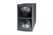 Dual 18″ 1600W Passive Subwoofer, Black