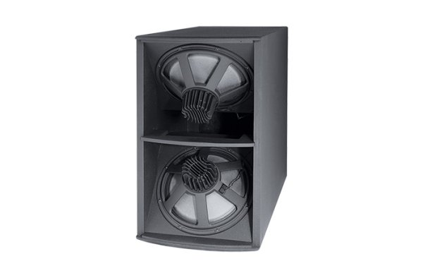 Dual 18" 1600W Passive Subwoofer, Black
