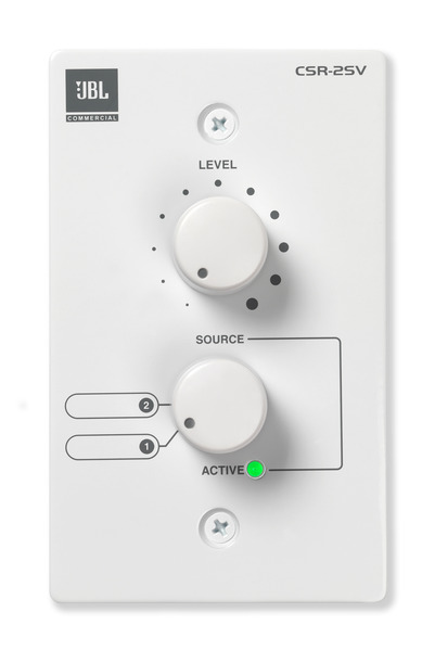Volume & Source Wall Remote, White